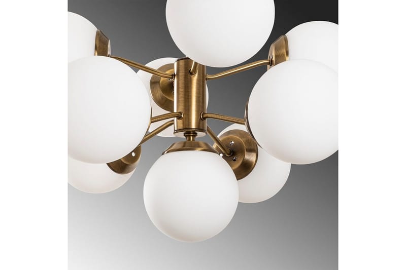 Taklampa Ranpal Bouquet Vintage / Vit - Vit - Belysning & el - Inomhusbelysning & lampor - Taklampa & takbelysning - Pendellampor & hänglampor