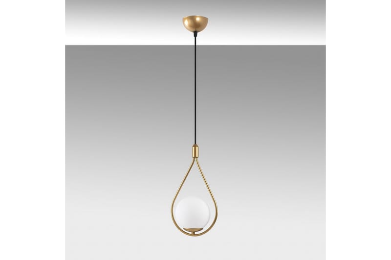 Taklampa Ranpal Enkel Rany - Guld - Belysning & el - Inomhusbelysning & lampor - Taklampa & takbelysning - Pendellampor & hänglampor