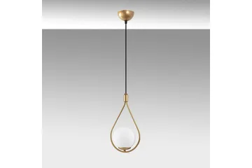 Taklampa Ranpal Enkel Rany - Guld - Belysning & el - Inomhusbelysning & lampor - Taklampa & takbelysning - Pendellampor & hänglampor