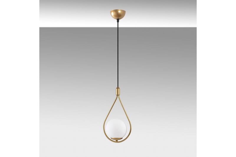 Taklampa Ranpal Enkel Rany - Guld - Belysning & el - Inomhusbelysning & lampor - Taklampa & takbelysning - Pendellampor & hänglampor