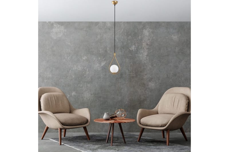 Taklampa Ranpal Enkel Rany - Guld - Belysning & el - Inomhusbelysning & lampor - Taklampa & takbelysning - Pendellampor & hänglampor