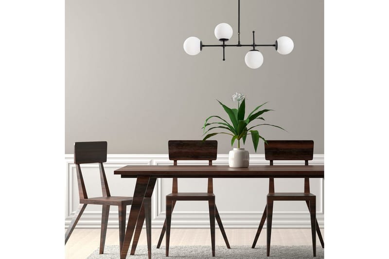 Taklampa Ranpal Svart - Svart - Belysning & el - Inomhusbelysning & lampor - Taklampa & takbelysning - Pendellampor & hänglampor