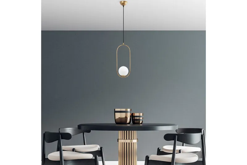 Taklampa Ranpalt Rany - Guld - Belysning & el - Inomhusbelysning & lampor - Taklampa & takbelysning - Pendellampor & hänglampor