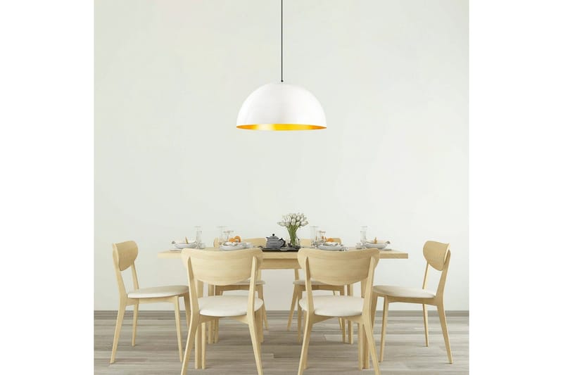 Taklampa Rantesh Vit - 60 x 60 cm - Belysning & el - Inomhusbelysning & lampor - Taklampa & takbelysning - Pendellampor & hänglampor