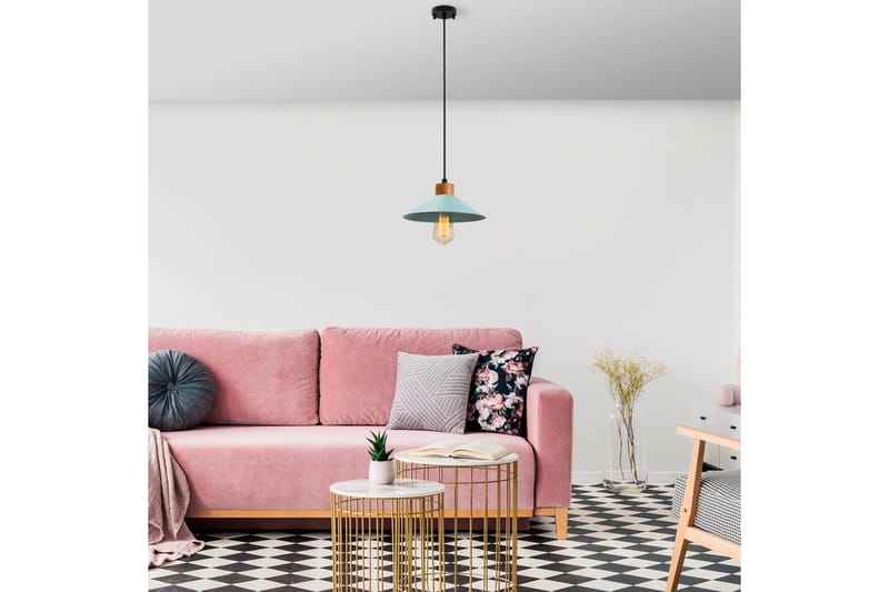 Taklampa Rate 3 Blå - Blå - Belysning & el - Inomhusbelysning & lampor - Taklampa & takbelysning - Pendellampor & hänglampor