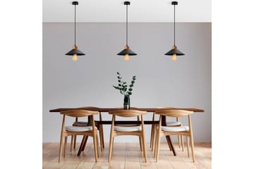 Taklampa Rate 3 Svart - Svart - Belysning & el - Inomhusbelysning & lampor - Taklampa & takbelysning - Pendellampor & hänglampor