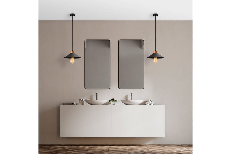 Taklampa Rate 3 Svart - Svart - Belysning & el - Inomhusbelysning & lampor - Taklampa & takbelysning - Pendellampor & hänglampor