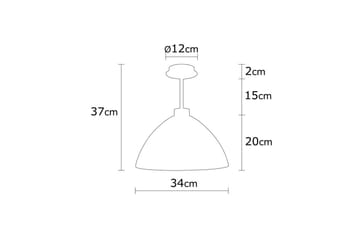 Taklampa Ratiman Rany - Guld - Belysning & el - Inomhusbelysning & lampor - Taklampa & takbelysning - Pendellampor & hänglampor