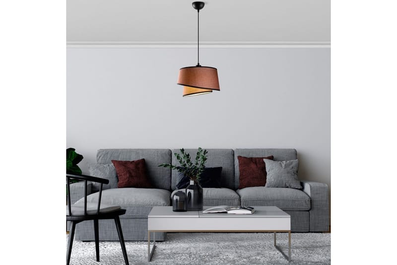 Taklampa Ravougrad Mörkbrun - Mörkbrun - Belysning & el - Inomhusbelysning & lampor - Taklampa & takbelysning - Pendellampor & hänglampor