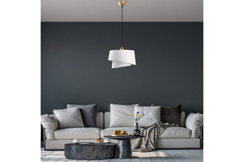 Taklampa Ravougrad Vit - Vit - Belysning & el - Inomhusbelysning & lampor - Taklampa & takbelysning - Pendellampor & hänglampor