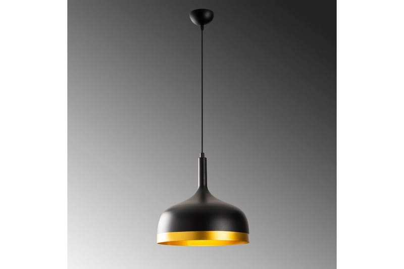 Taklampa Revan Svart / Rany - Guld/Svart - Belysning & el - Inomhusbelysning & lampor - Taklampa & takbelysning - Pendellampor & hänglampor