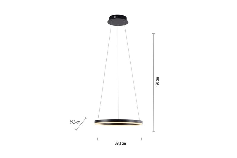Taklampa Ritus - 39,3x120x39,3 cm, Antracit - Belysning & el - Inomhusbelysning & lampor - Taklampa & takbelysning - Pendellampor & hänglampor