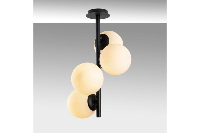 Taklampa Rysta Svart - Svart - Belysning & el - Inomhusbelysning & lampor - Taklampa & takbelysning - Pendellampor & hänglampor