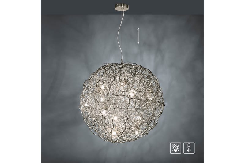 Taklampa Sarea Silver - Silver - Belysning & el - Inomhusbelysning & lampor - Taklampa & takbelysning - Pendellampor & hänglampor