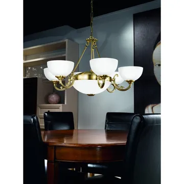 Taklampa Savoy med 6 Lampor - 74 cm - Belysning & el - Inomhusbelysning & lampor - Taklampa & takbelysning - Pendellampor & hänglampor