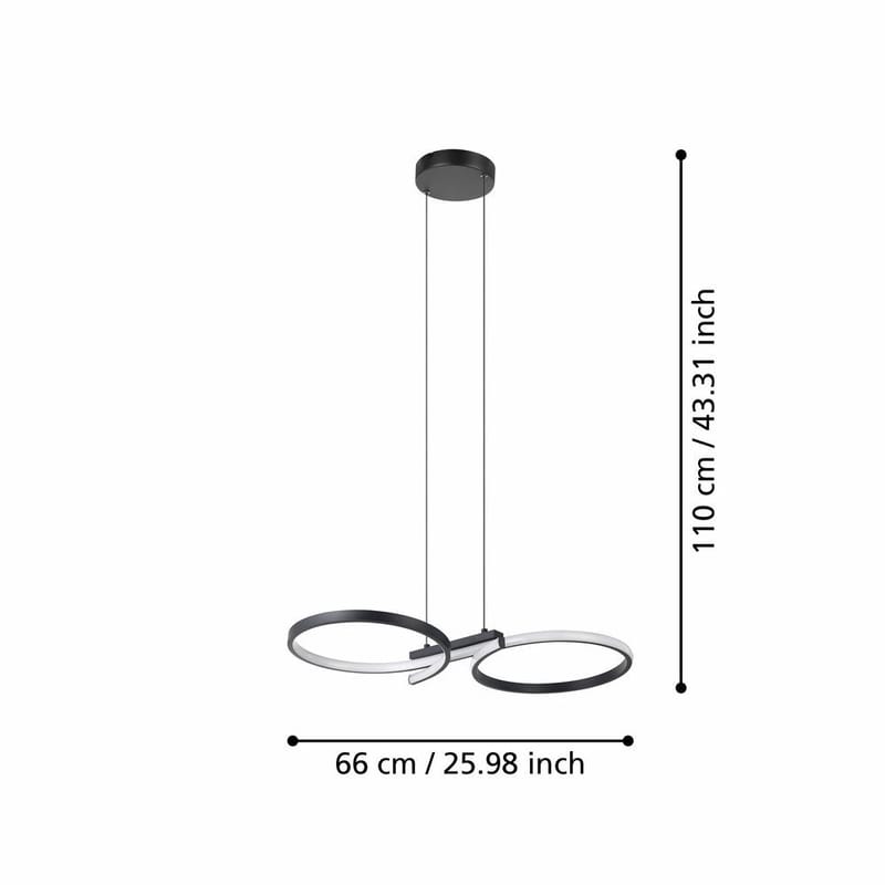 Taklampa Serpins - 30 cm - Belysning & el - Inomhusbelysning & lampor - Taklampa & takbelysning - Pendellampor & hänglampor