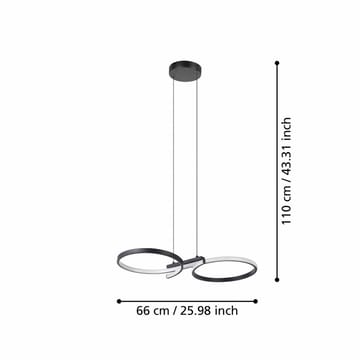 Taklampa Serpins - 30 cm - Belysning & el - Inomhusbelysning & lampor - Taklampa & takbelysning - Pendellampor & hänglampor
