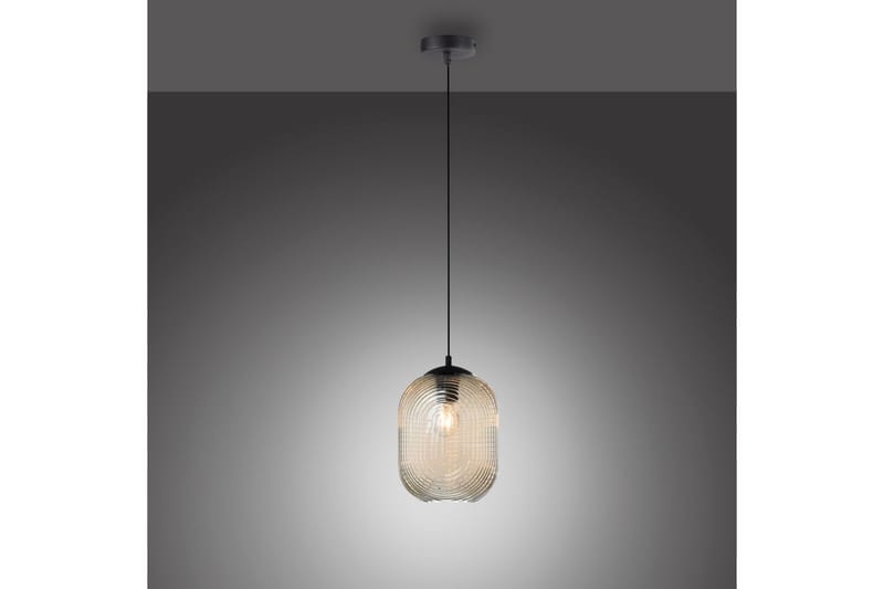 Taklampa Shitake - 20x150x20 cm, Bärnsten - Belysning & el - Inomhusbelysning & lampor - Taklampa & takbelysning - Pendellampor & hänglampor