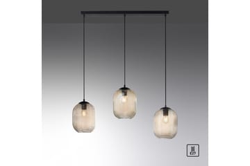 Taklampa Shitake - 20x150x90 cm, Bärnsten - Belysning & el - Inomhusbelysning & lampor - Taklampa & takbelysning - Pendellampor & hänglampor
