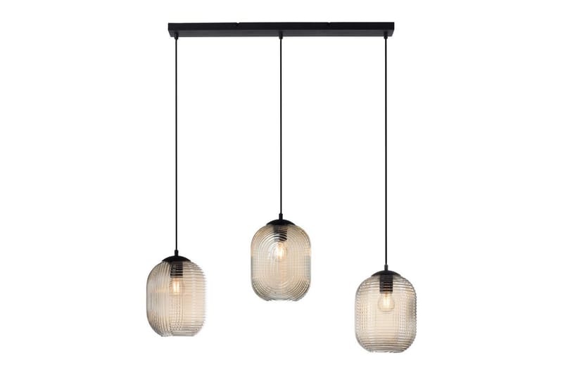 Taklampa Shitake - 20x150x90 cm, Bärnsten - Belysning & el - Inomhusbelysning & lampor - Taklampa & takbelysning - Pendellampor & hänglampor