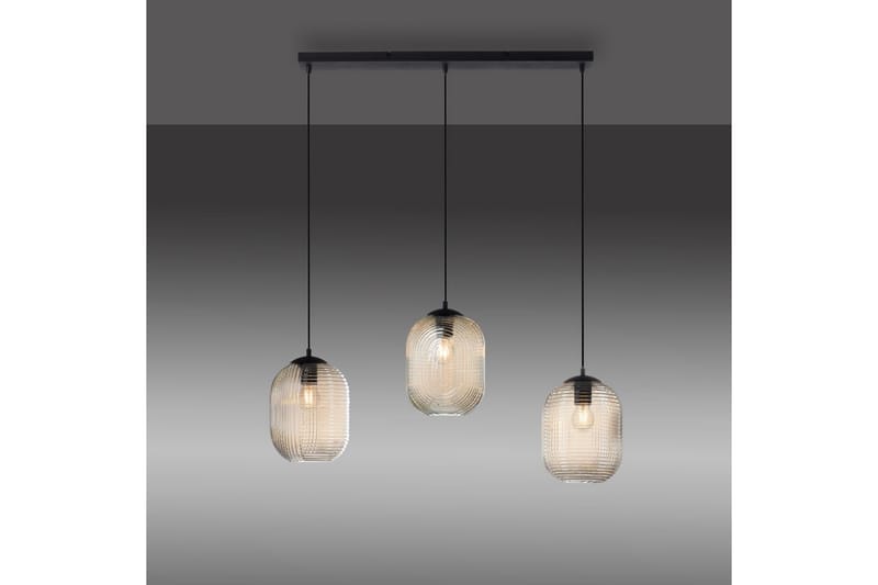 Taklampa Shitake - 20x150x90 cm, Bärnsten - Belysning & el - Inomhusbelysning & lampor - Taklampa & takbelysning - Pendellampor & hänglampor