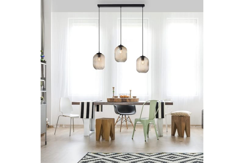 Taklampa Shitake - 20x150x90 cm, Bärnsten - Belysning & el - Inomhusbelysning & lampor - Taklampa & takbelysning - Pendellampor & hänglampor