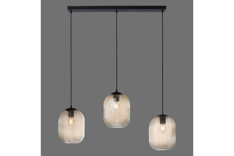 Taklampa Shitake - 20x150x90 cm, Bärnsten - Belysning & el - Inomhusbelysning & lampor - Taklampa & takbelysning - Pendellampor & hänglampor