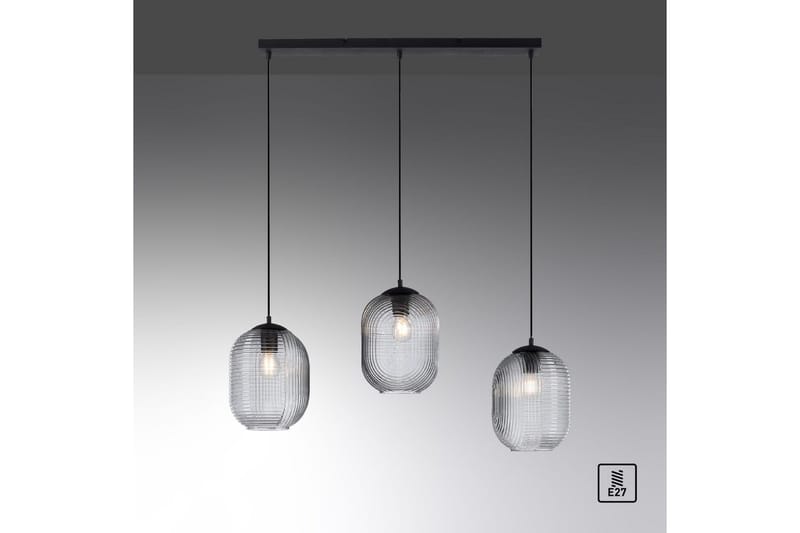 Taklampa Shitake - 20x150x90 cm, Rökfärgad - Belysning & el - Inomhusbelysning & lampor - Taklampa & takbelysning - Pendellampor & hänglampor