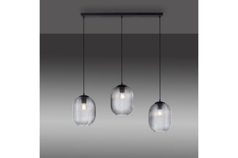 Taklampa Shitake - 20x150x90 cm, Rökfärgad - Belysning & el - Inomhusbelysning & lampor - Taklampa & takbelysning - Pendellampor & hänglampor