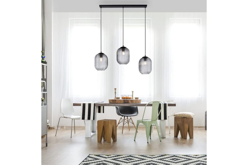 Taklampa Shitake - 20x150x90 cm, Rökfärgad - Belysning & el - Inomhusbelysning & lampor - Taklampa & takbelysning - Pendellampor & hänglampor