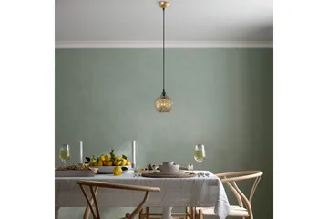 Taklampa Silen guld - Diameter: 17 cm - Belysning & el - Inomhusbelysning & lampor - Taklampa & takbelysning - Pendellampor & hänglampor