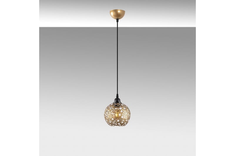 Taklampa Silen guld - Diameter: 17 cm - Belysning & el - Inomhusbelysning & lampor - Taklampa & takbelysning - Pendellampor & hänglampor