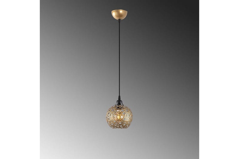 Taklampa Silen guld - Diameter: 17 cm - Belysning & el - Inomhusbelysning & lampor - Taklampa & takbelysning - Pendellampor & hänglampor