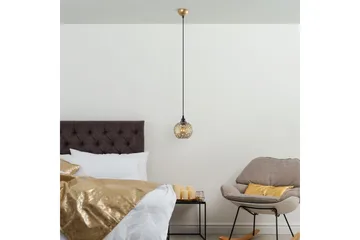 Taklampa Silen guld - Diameter: 17 cm - Belysning & el - Inomhusbelysning & lampor - Taklampa & takbelysning - Pendellampor & hänglampor