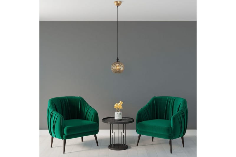 Taklampa Silen guld - Diameter: 17 cm - Belysning & el - Inomhusbelysning & lampor - Taklampa & takbelysning - Pendellampor & hänglampor