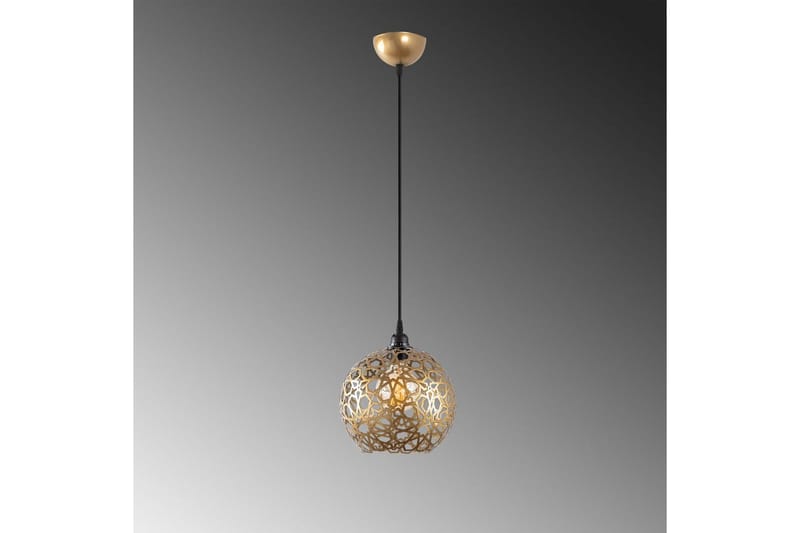 Taklampa Silen guld - Diameter: 25 cm - Belysning & el - Inomhusbelysning & lampor - Taklampa & takbelysning - Pendellampor & hänglampor