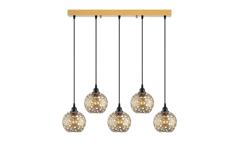 Taklampa Silen trippel guld - Guld - Belysning & el - Inomhusbelysning & lampor - Taklampa & takbelysning - Pendellampor & hänglampor