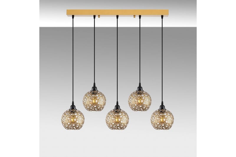 Taklampa Silen trippel guld - Guld - Belysning & el - Inomhusbelysning & lampor - Taklampa & takbelysning - Pendellampor & hänglampor