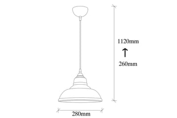 Taklampa Sondar Svart - Svart - Belysning & el - Inomhusbelysning & lampor - Taklampa & takbelysning - Pendellampor & hänglampor