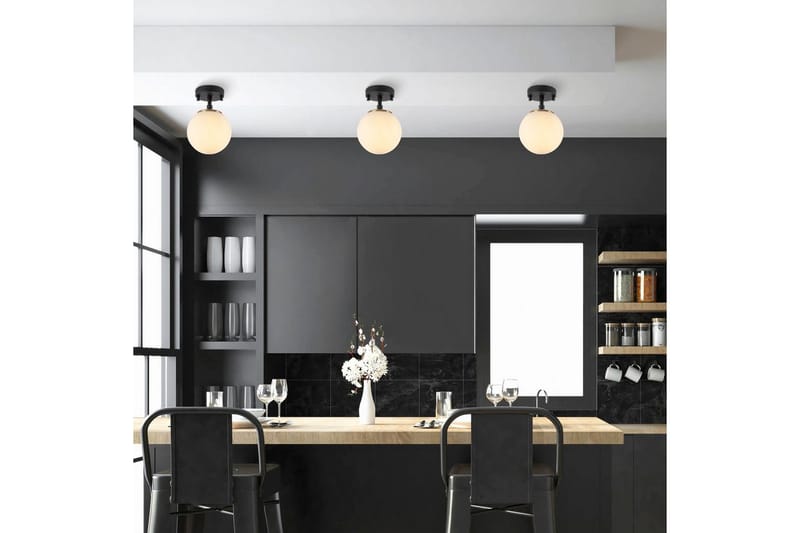 Taklampa Sone Svart / Antik - Svart / Antik - Belysning & el - Inomhusbelysning & lampor - Taklampa & takbelysning - Pendellampor & hänglampor