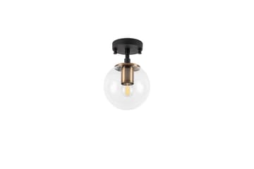 Taklampa Sone Svart / Antik / Transparent - Svart / Antik / Transparent - Belysning & el - Inomhusbelysning & lampor - Taklampa & takbelysning - Pendellampor & hänglampor