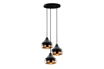Taklampa Sood Koppar / Svart - Koppar / Svart - Belysning & el - Inomhusbelysning & lampor - Taklampa & takbelysning - Pendellampor & hänglampor