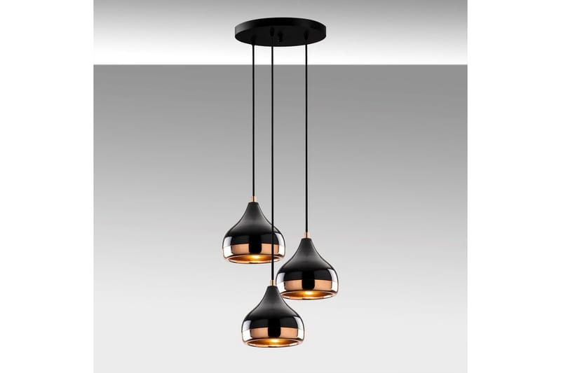 Taklampa Sood Koppar / Svart - Koppar / Svart - Belysning & el - Inomhusbelysning & lampor - Taklampa & takbelysning - Pendellampor & hänglampor