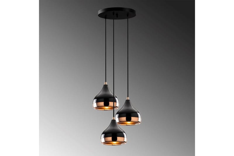 Taklampa Sood Koppar / Svart - Koppar / Svart - Belysning & el - Inomhusbelysning & lampor - Taklampa & takbelysning - Pendellampor & hänglampor