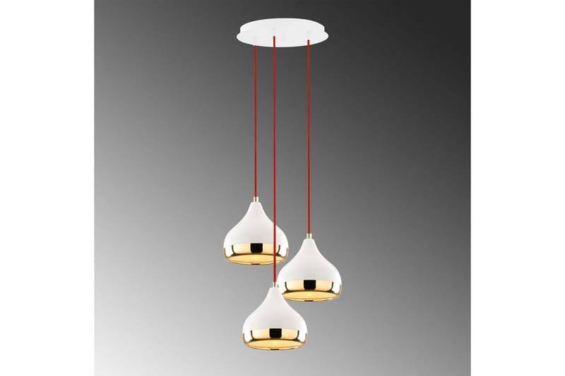 Taklampa Sood Vit / Röd / Rany - Vit / Röd / Rany - Belysning & el - Inomhusbelysning & lampor - Taklampa & takbelysning - Pendellampor & hänglampor