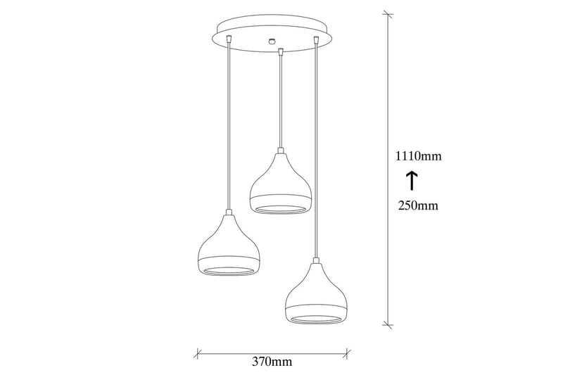 Taklampa Sood Vit / Röd / Rany - Vit / Röd / Rany - Belysning & el - Inomhusbelysning & lampor - Taklampa & takbelysning - Pendellampor & hänglampor