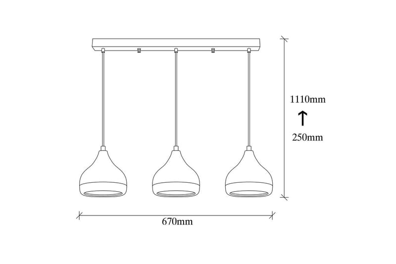 Taklampa Sood Vit / Röd / Rany - Vit / Röd / Rany - Belysning & el - Inomhusbelysning & lampor - Taklampa & takbelysning - Pendellampor & hänglampor