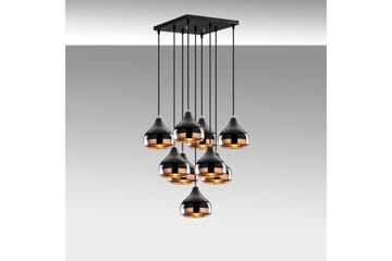 Taklampa Soodn Svart / Koppar - Svart - Belysning & el - Inomhusbelysning & lampor - Taklampa & takbelysning - Pendellampor & hänglampor