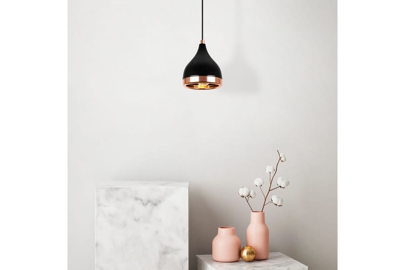 Taklampa Soodne Svart / Koppar - Koppar/Svart - Belysning & el - Inomhusbelysning & lampor - Taklampa & takbelysning - Pendellampor & hänglampor