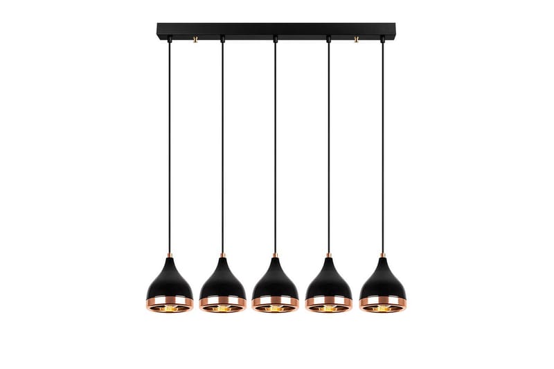 Taklampa Soodne Svart / Koppar - Koppar/Svart - Belysning & el - Inomhusbelysning & lampor - Taklampa & takbelysning - Pendellampor & hänglampor